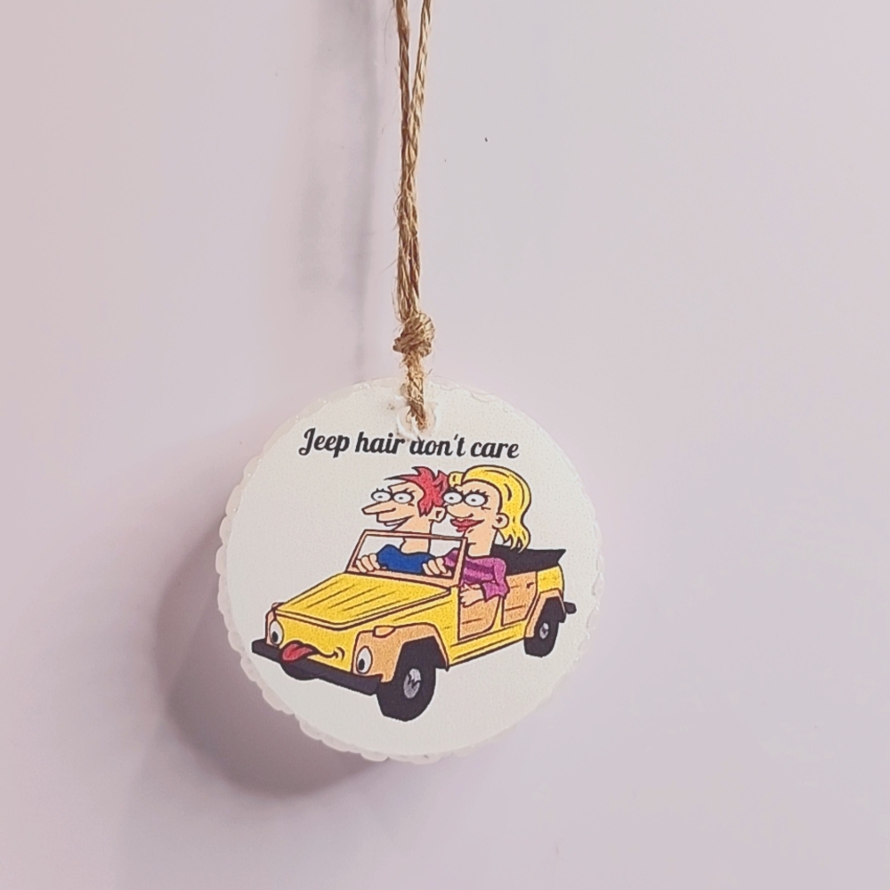 Car Freshie Jeep Hair Forever Weekend